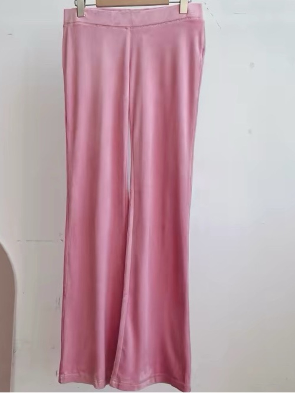 Juicy Couture Pink Wide Leg Satin Pants